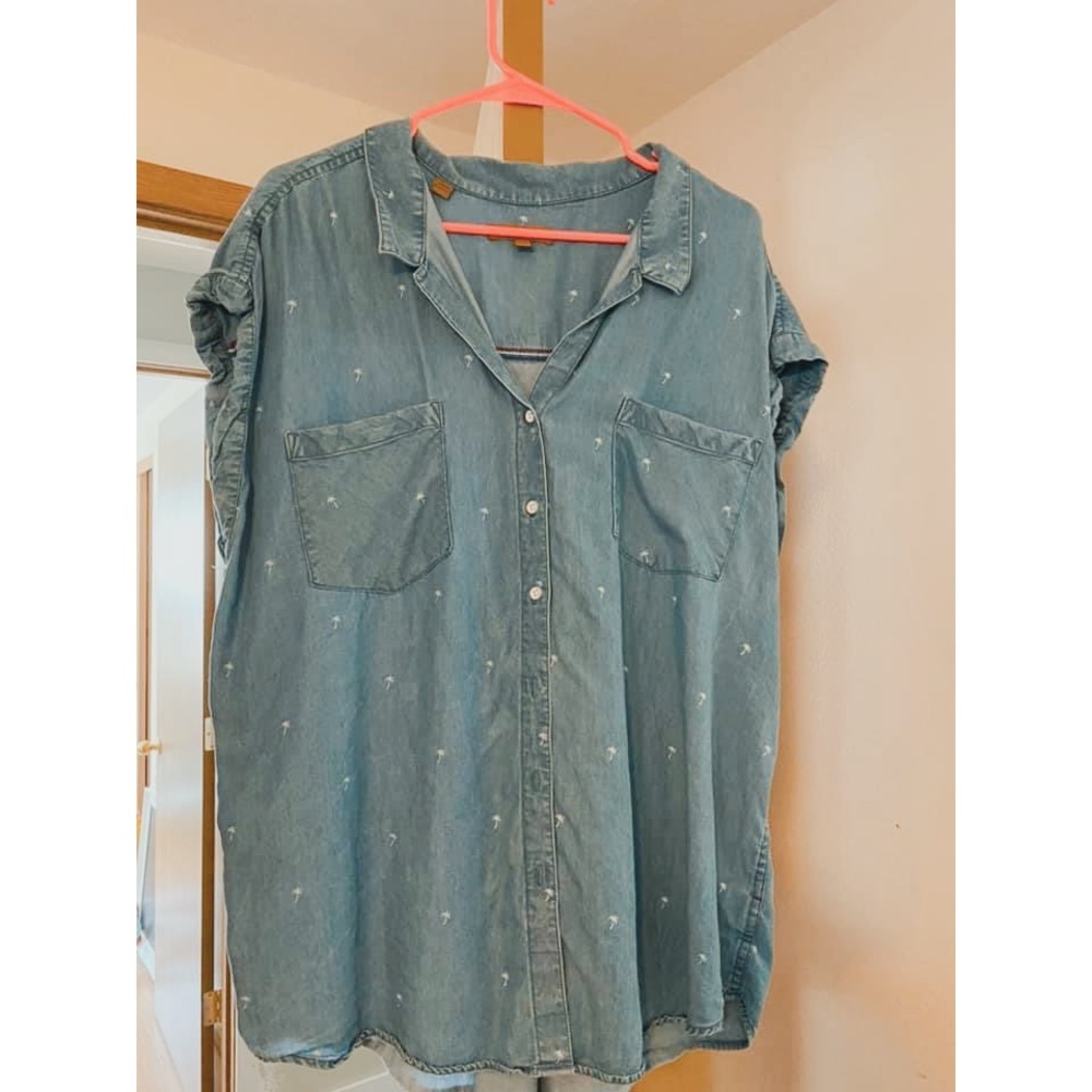 Jean colored top